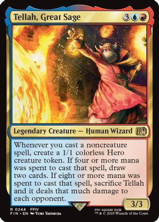 Tellah, Great Sage (FIN-244) (Foil)