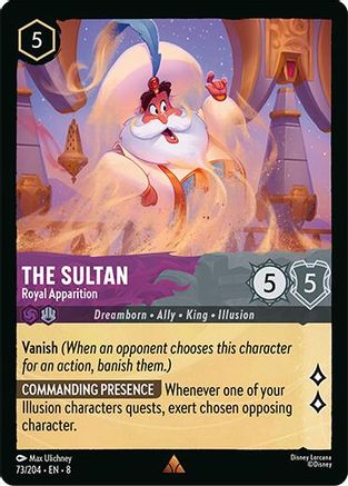 The Sultan - Royal Apparition (8-073) (Cold Foil)