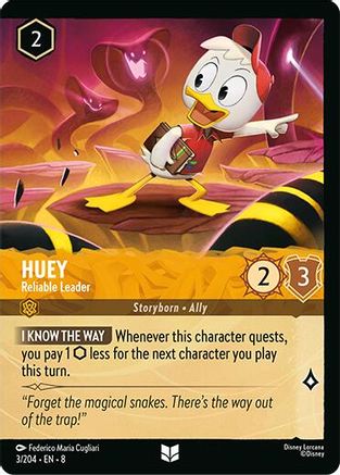 Huey - Reliable Leader (Foil) (8-003) (Cold Foil)