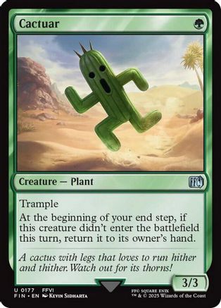 Cactuar (FIN-177) (Foil)