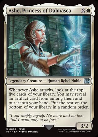 Ashe, Princess of Dalmasca (FIN-007) (Foil)