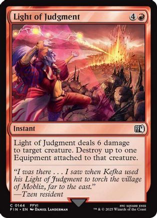 Light of Judgment (FIN-144)