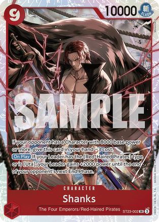 Shanks (002) (ST23-002) (Foil)