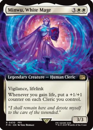 Minwu, White Mage (FIN-430) (Extended Art) (Foil)