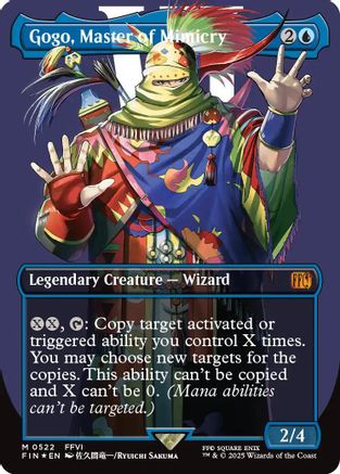 Gogo, Master of Mimicry (FIN-522) (Borderless) (Surge Foil)