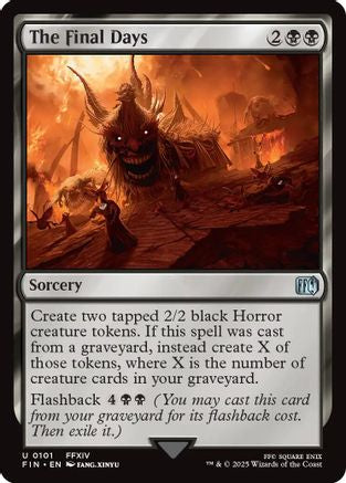 The Final Days (FIN-101) (Foil)