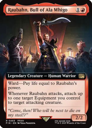 Raubahn, Bull of Ala Mhigo (FIN-465) (Extended Art)
