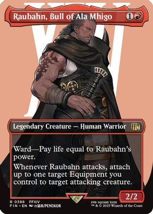 Raubahn, Bull of Ala Mhigo (FIN-388) (Borderless) (Foil)