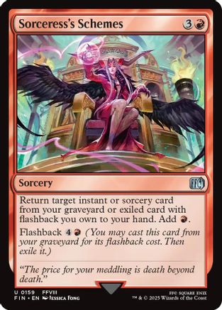 Sorceress's Schemes (FIN-159) (Foil)
