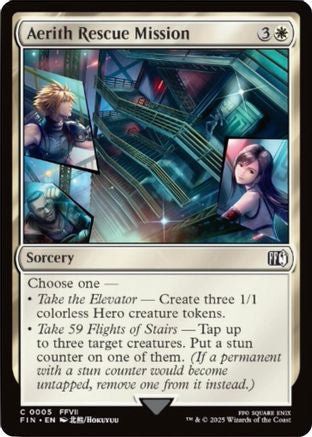 Aerith Rescue Mission (FIN-005) (Foil)