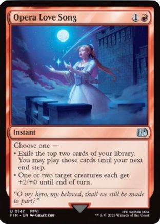 Opera Love Song (FIN-147) (Foil)