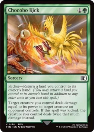 Chocobo Kick (FIN-178) (Foil)