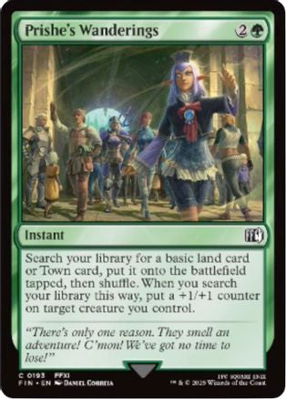 Prishe's Wanderings (FIN-193) (Foil)