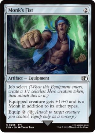 Monk's Fist (FIN-265) (Foil)