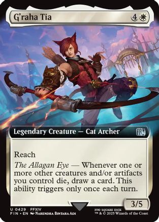 G'raha Tia (FIN-429) (Extended Art) (Foil)