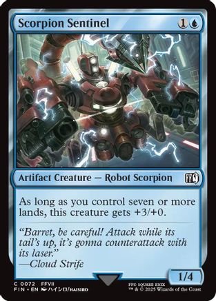 Scorpion Sentinel (FIN-072) (Foil)