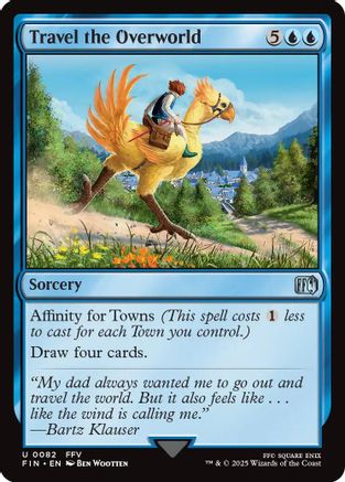 Travel the Overworld (FIN-082) (Foil)