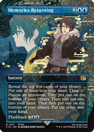 Memories Returning (FIN-331) (Borderless)