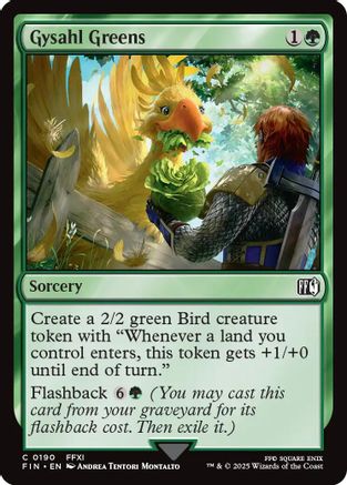 Gysahl Greens (FIN-190) (Foil)
