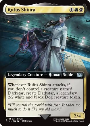 Rufus Shinra (FIN-503) (Extended Art) (Foil)