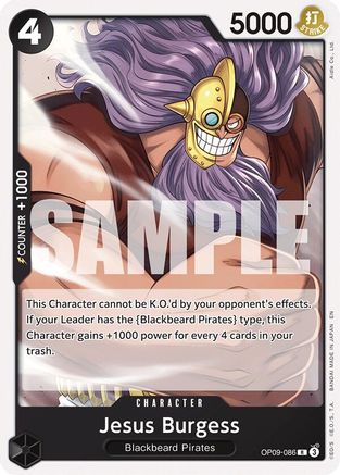 Jesus Burgess (Reprint) (OP09-086)