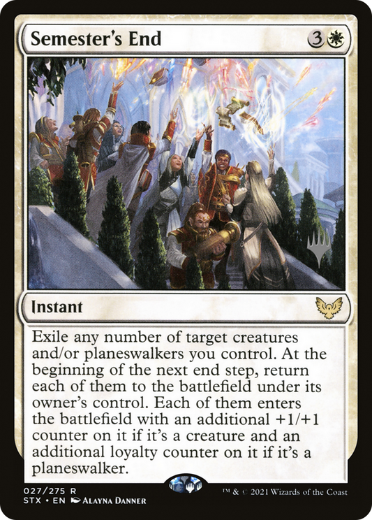 Semester's End (PPSTX-27P) (Foil)