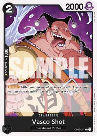 Vasco Shot (Reprint) (OP09-091)