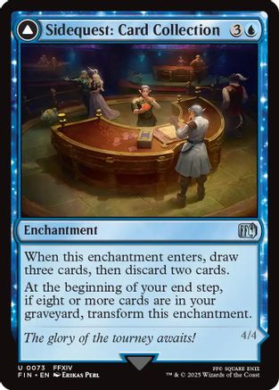 Sidequest: Card Collection // Magicked Card (FIN-073) (Foil)