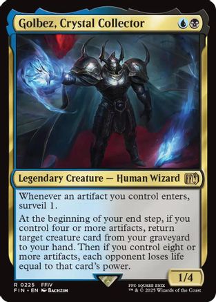 Golbez, Crystal Collector (FIN-225) (Foil)