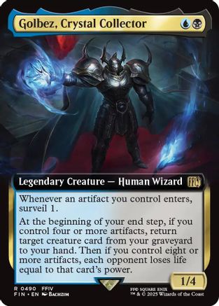 Golbez, Crystal Collector (FIN-490) (Extended Art) (Foil)