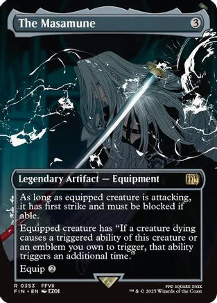 The Masamune (FIN-353) (Borderless) (Foil)