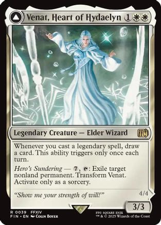 Venat, Heart of Hydaelyn // Hydaelyn, the Mothercrystal (FIN-039)
