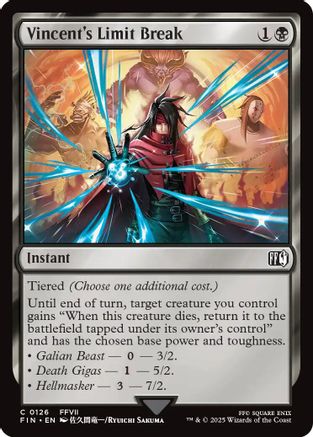 Vincent's Limit Break (FIN-126) (Foil)