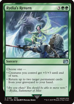Rydia's Return (FIN-198) (Foil)