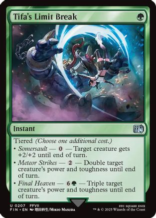 Tifa's Limit Break (FIN-207) (Foil)