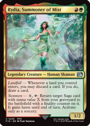 Rydia, Summoner of Mist (FIN-239) (Foil)