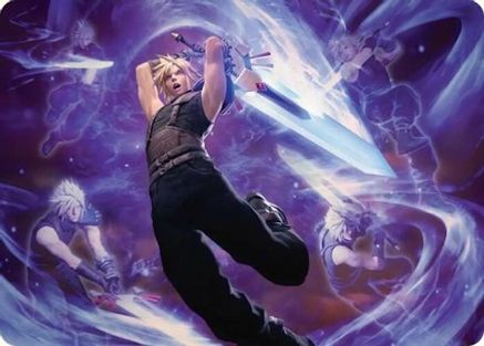 Cloud's Limit Break Art Card (AAFIN-023)