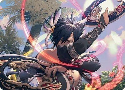 Dancer's Chakrams Art Card (AAFIN-024)
