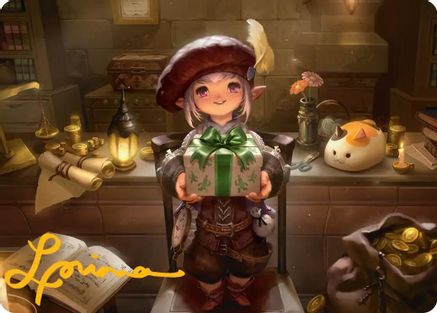 Tataru Taru Art Card (Gold-Stamped Signature) (AAFIN-025)