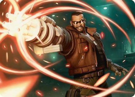 Barret Wallace Art Card (AAFIN-008)