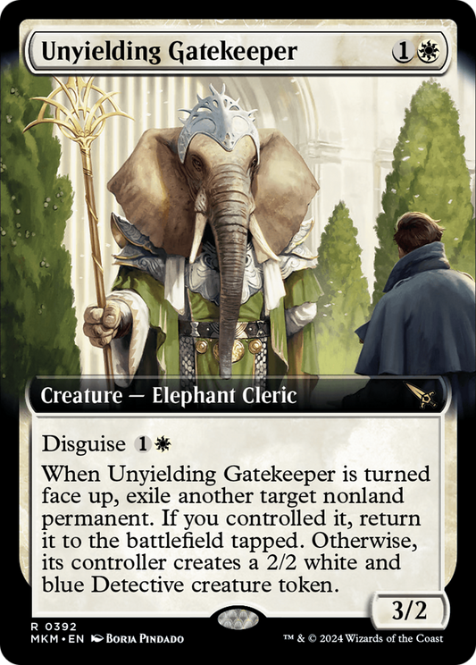 Unyielding Gatekeeper (MKM-392) (Extended Art)