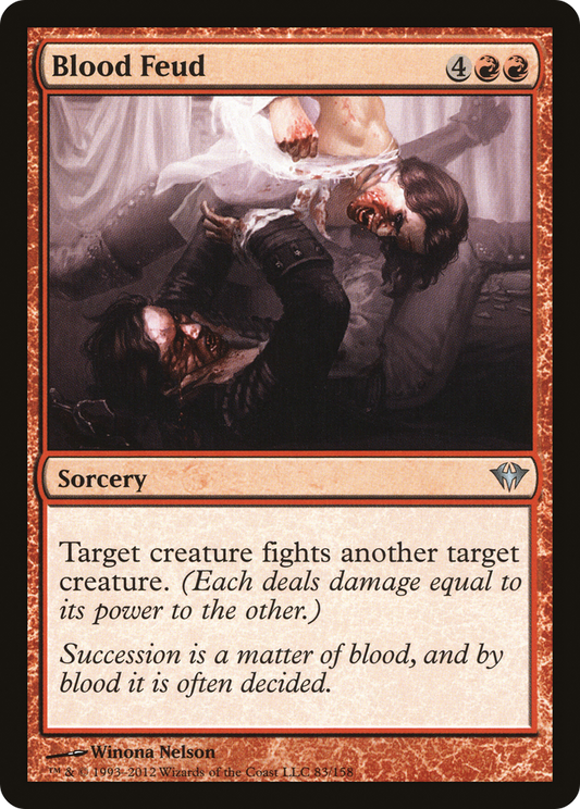 Blood Feud (DKA-083) (Foil)