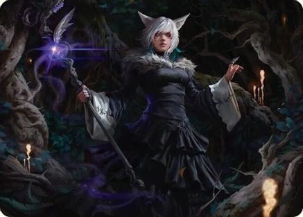 Y'shtola, Night's Blessed Art Card (21) (AAFIN-021)