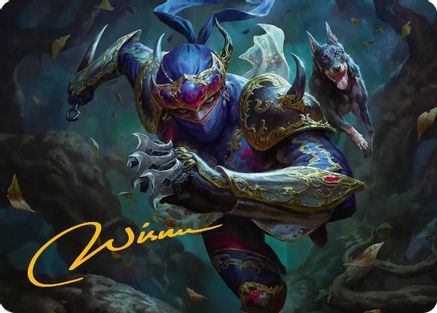 Shadow, Mysterious Assassin Art Card (Gold-Stamped Signature) (AAFIN-026)