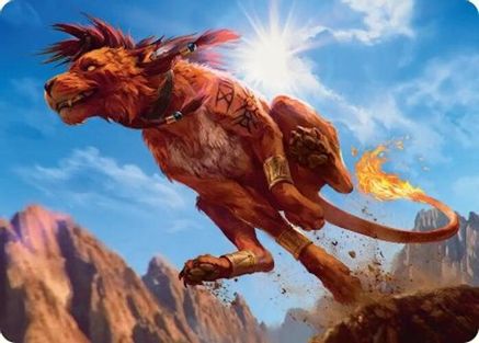 Red XIII, Proud Warrior Art Card (AAFIN-030)