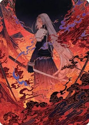 Nibelheim Aflame Art Card (AAFIN-035)