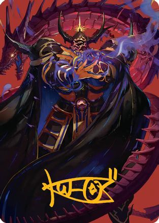 Golbez, Crystal Collector Art Card (Gold-Stamped Signature) (AAFIN-045)