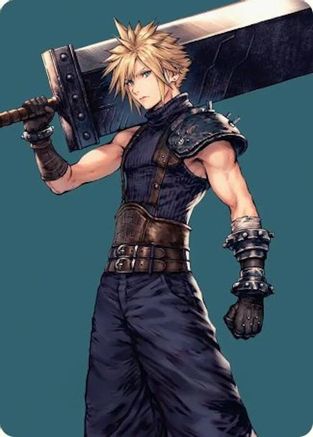 Cloud, Ex-SOLDIER Art Card (AAFIN-050)