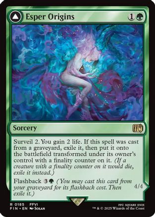 Esper Origins // Summon: Esper Maduin (FIN-185) (Foil)