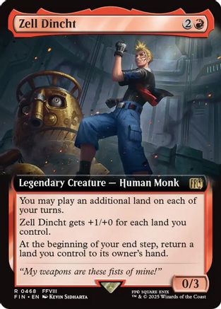 Zell Dincht (Extended Art) (FIN-468) (Foil)